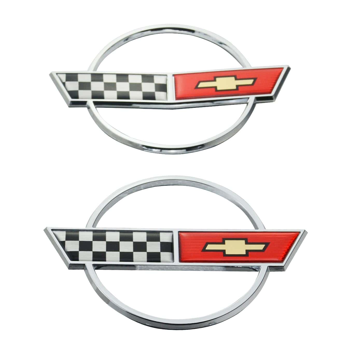 Emblema del logo delantero de C4 Corvette más emblema de - Imagen 6