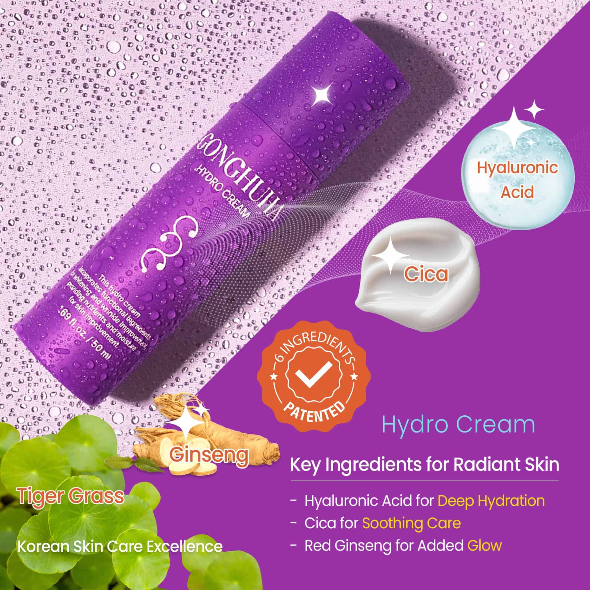 Crema Hidratante Hydr Cream - Crema Facial Ultrahidratante - Imagen 4