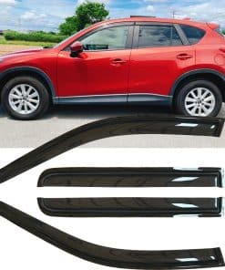 4pcs Deflectores de Ventana Laterales a Prueba de Golpes,