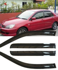 4pcs Deflectores de Ventanas Laterales a Prueba de Golpes y