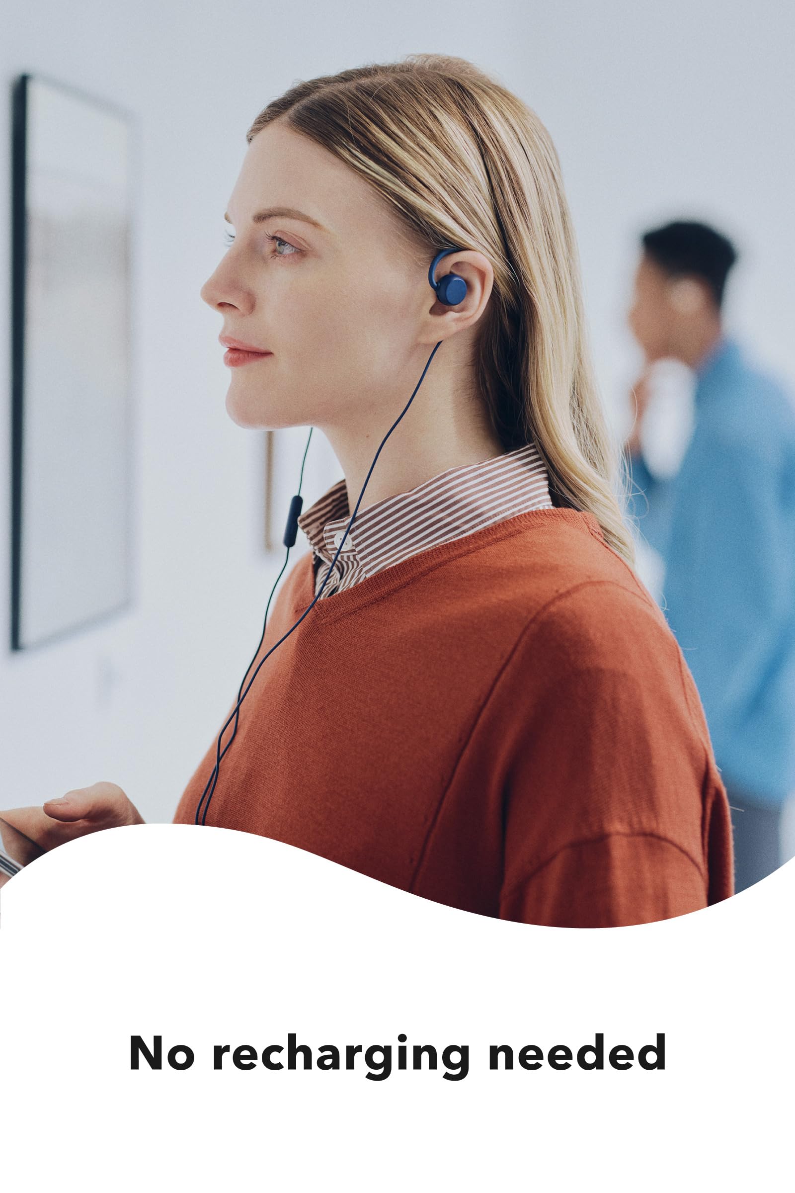 Audífonos con cable en la oreja (auriculares abiertos) que - Imagen 5