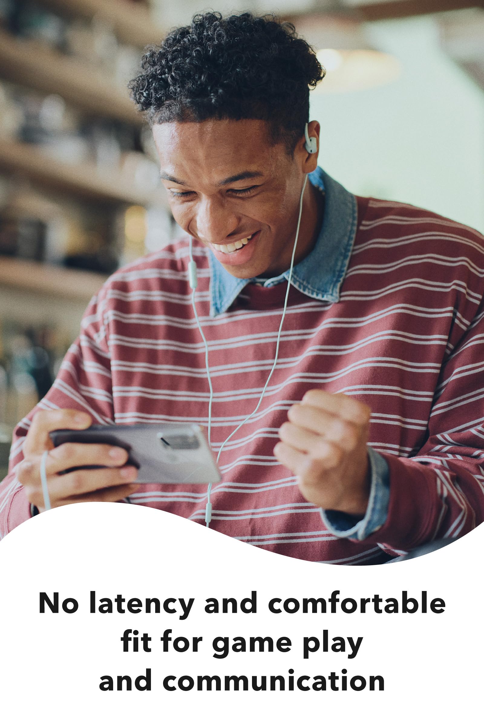 Audífonos con cable en la oreja (auriculares abiertos) que - Imagen 7