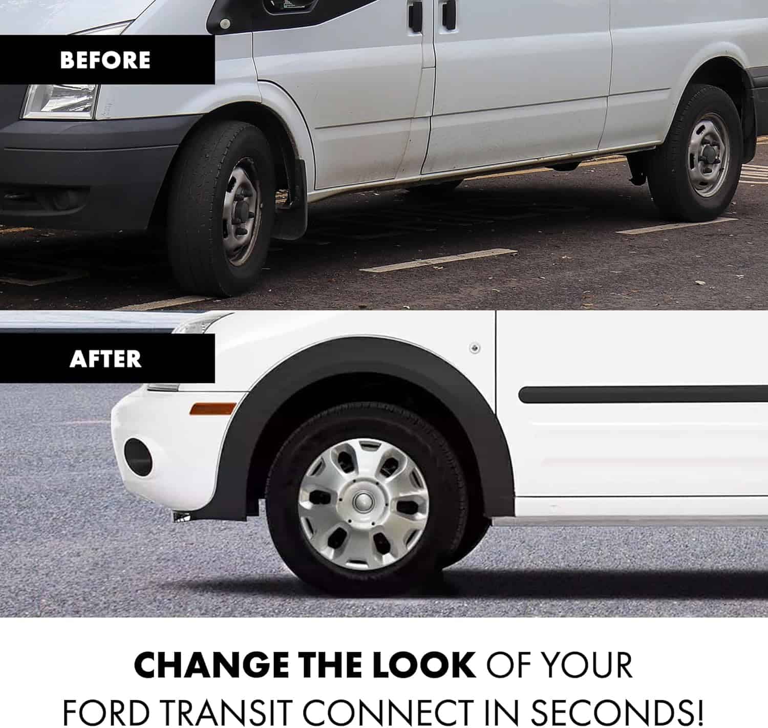 Juego de 4 tapacubos Mayde de 15 pulgadas para Ford Transit - Imagen 4