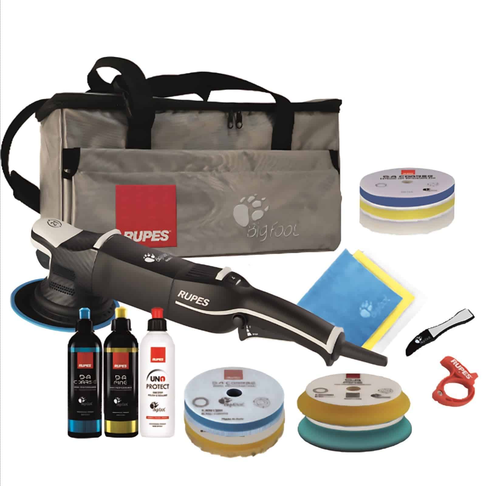 Kit Completo RUPES LHR21V para Pulidora Orbital Aleatoria