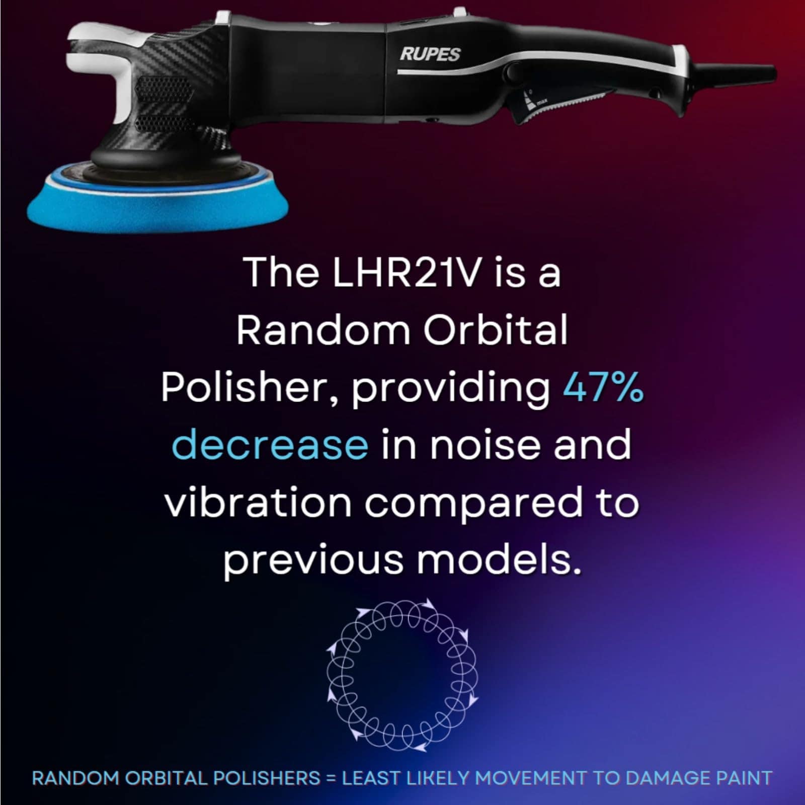 Kit Completo RUPES LHR21V para Pulidora Orbital Aleatoria - Imagen 5