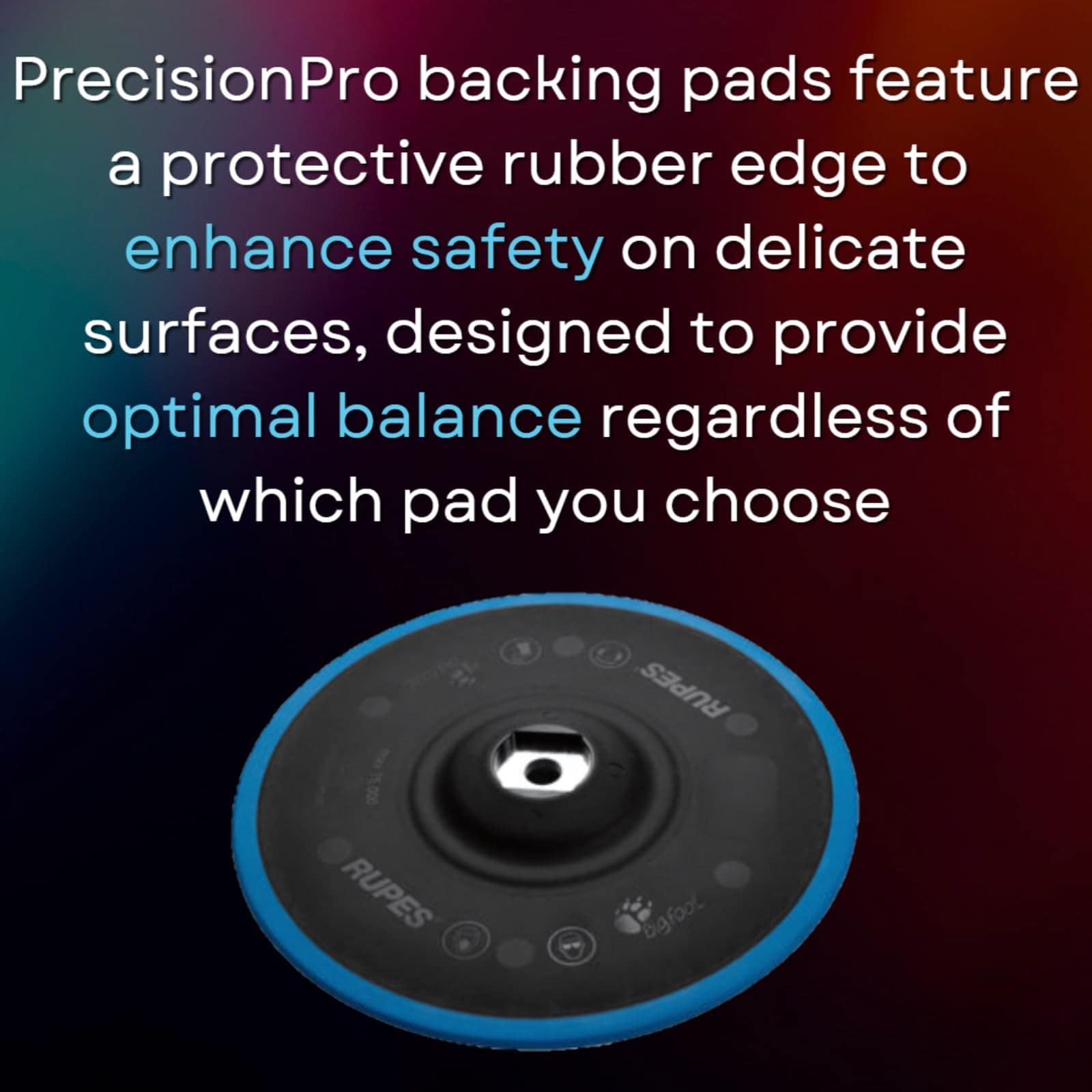 Kit Completo RUPES LHR21V para Pulidora Orbital Aleatoria - Imagen 6