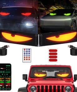 2PCS Luz de Ojos de Diablo para Coches, Ojos LED