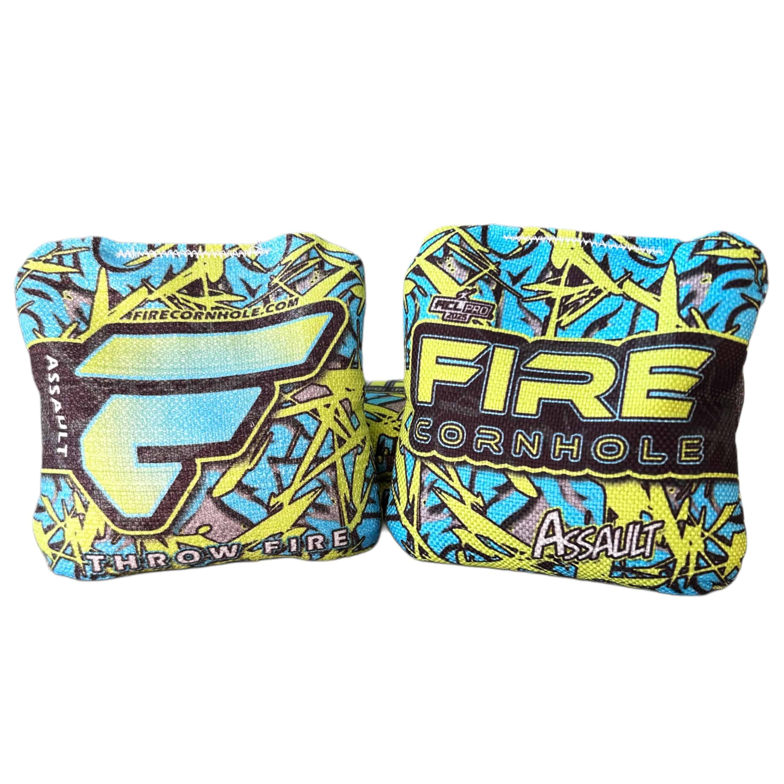 Juego de Bolsas de Maíz FIRE CORNHOLE | ACL Pro Aprobado |