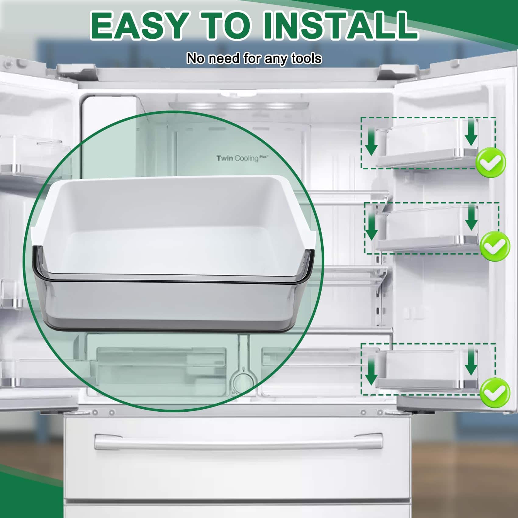 DA97-13805C Repisa de Puerta Compatible con Samsung - Imagen 8