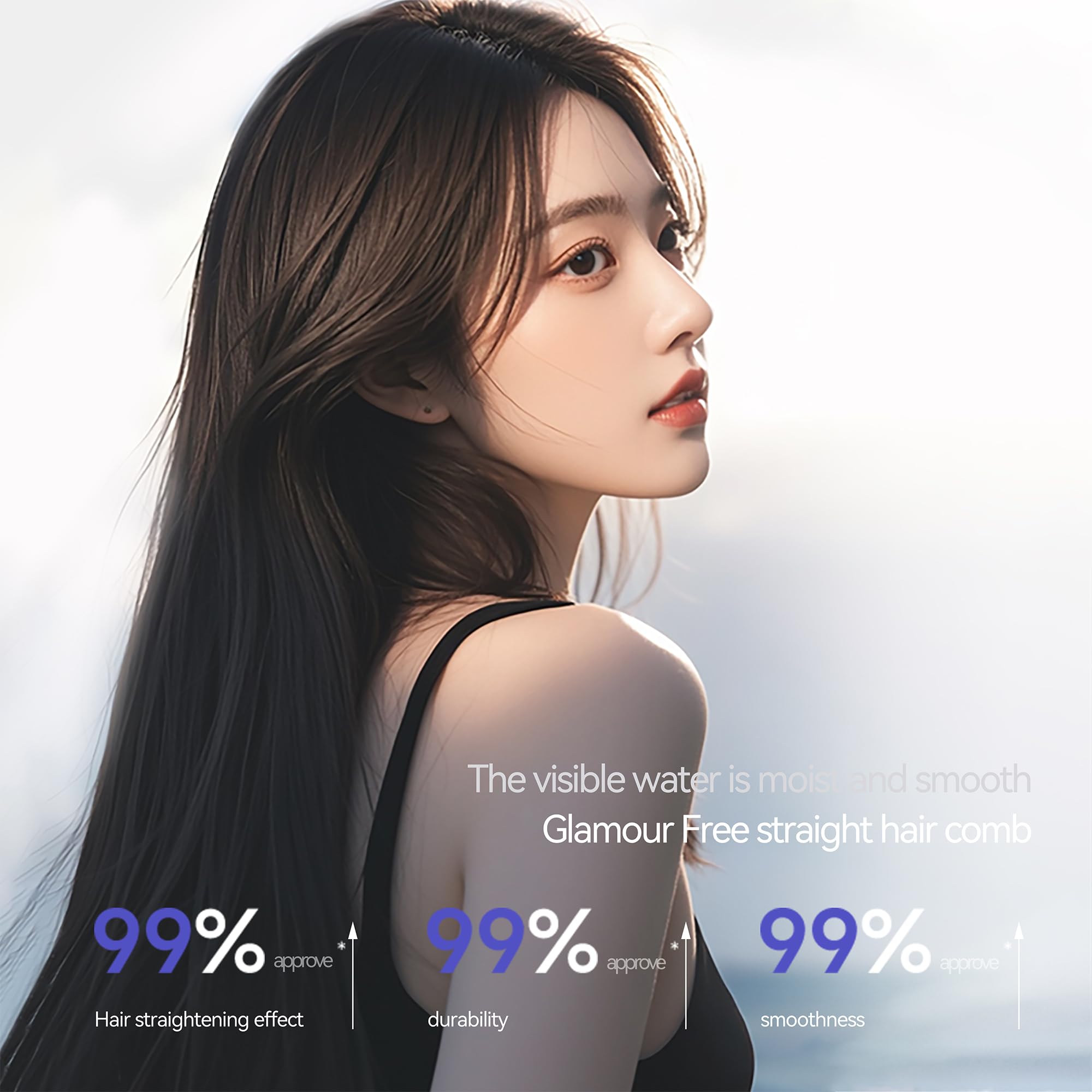 Cepillo Alisador Inalámbrico - Cepillo de Pelo Portátil - Imagen 4