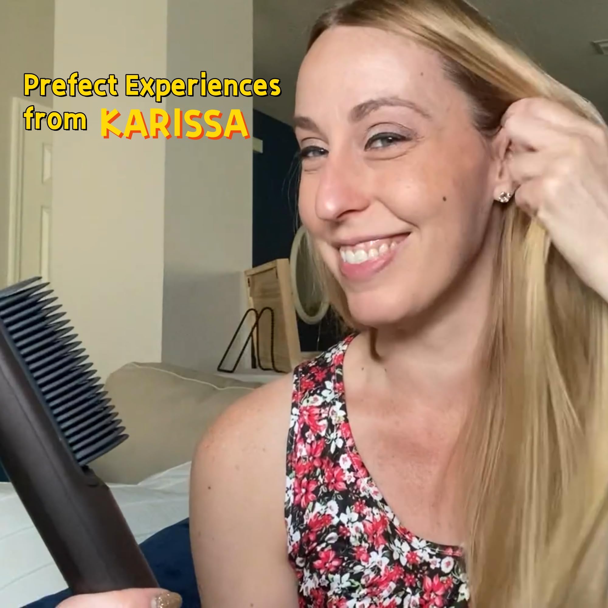 Cepillo Alisador Inalámbrico - Cepillo de Pelo Portátil - Imagen 3