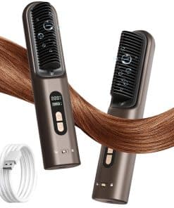 Cepillo Alisador Inalámbrico - Cepillo de Pelo Portátil