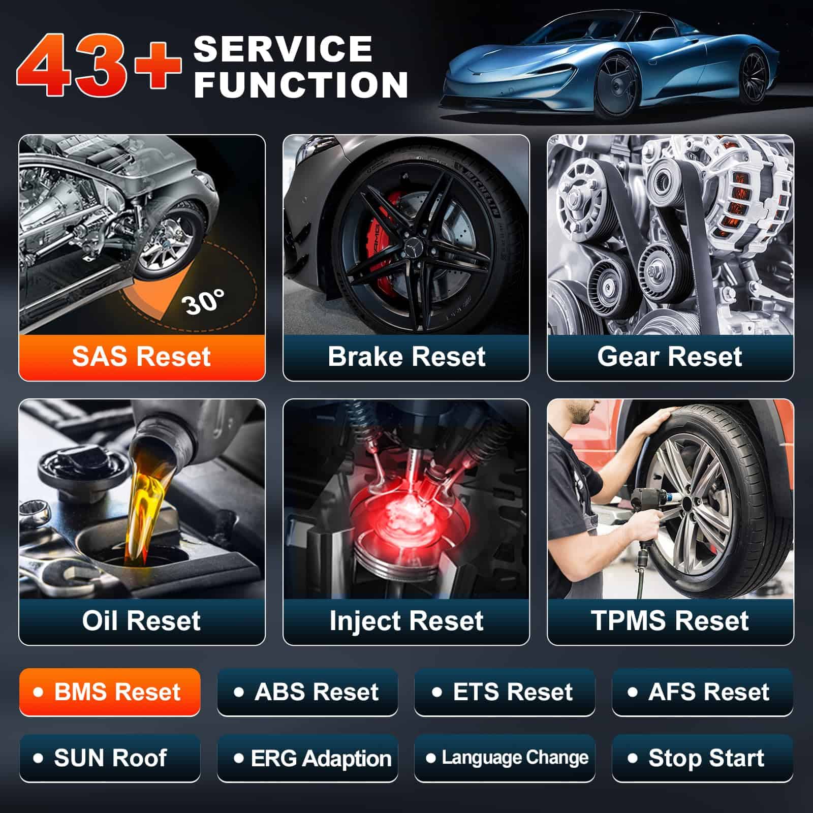 Escáner de vehículos de nueva energía LAUNCH X431 CRP919, - Imagen 5