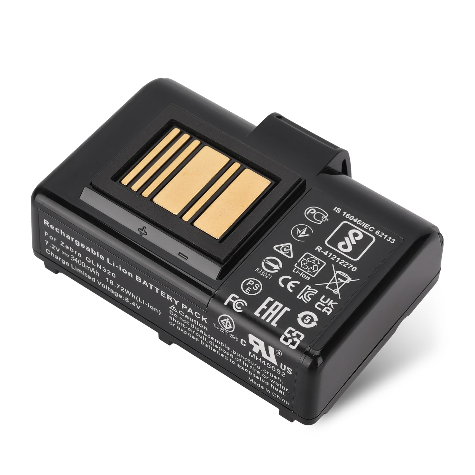 Batería de Repuesto oliadeo 3400mAh ZQ520 ZQ620: para