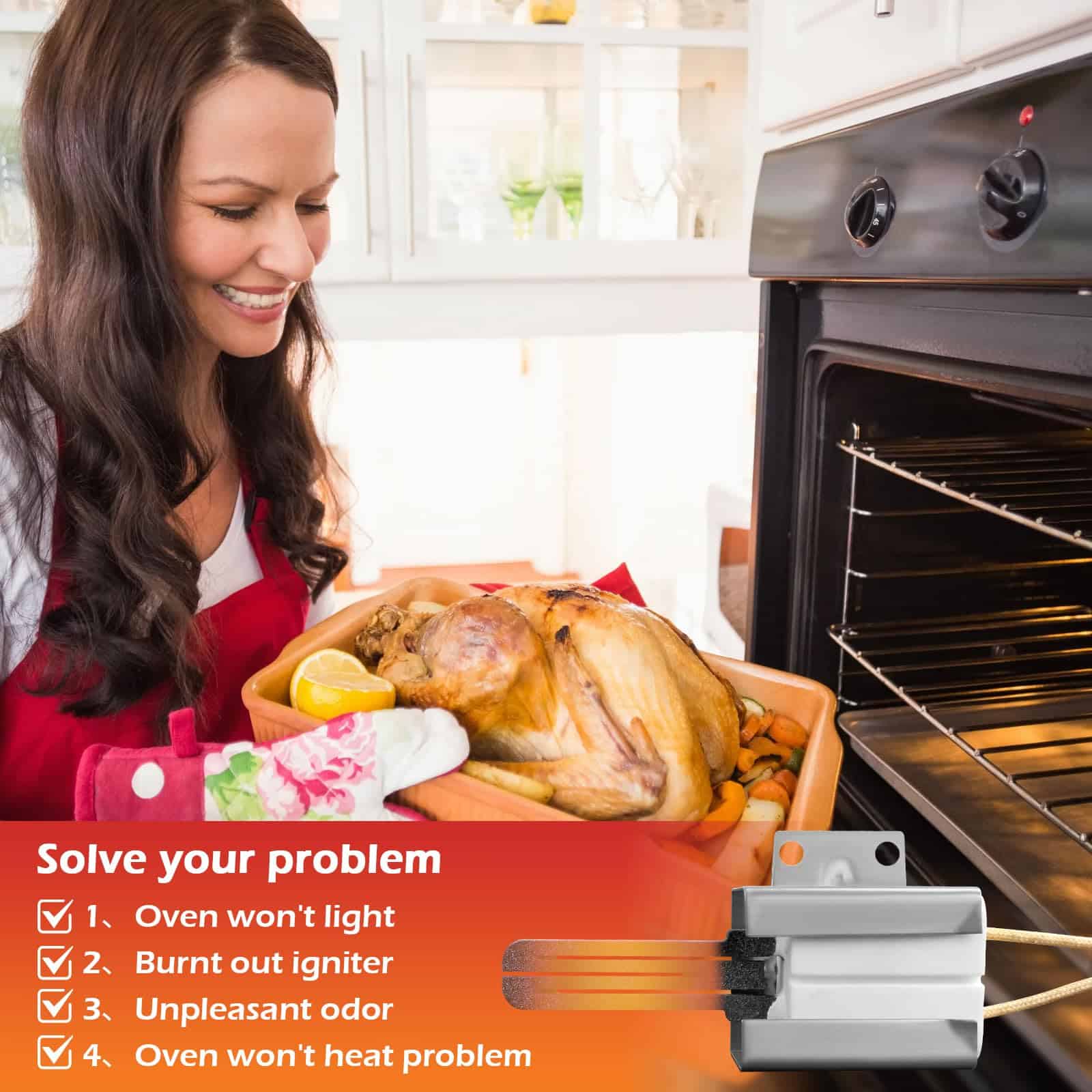 Sthovd 316489403 Repuesto de encendedor de horno a gas para - Imagen 6