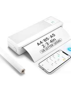 Impresoras portátiles inalámbricas para -Blanco gris