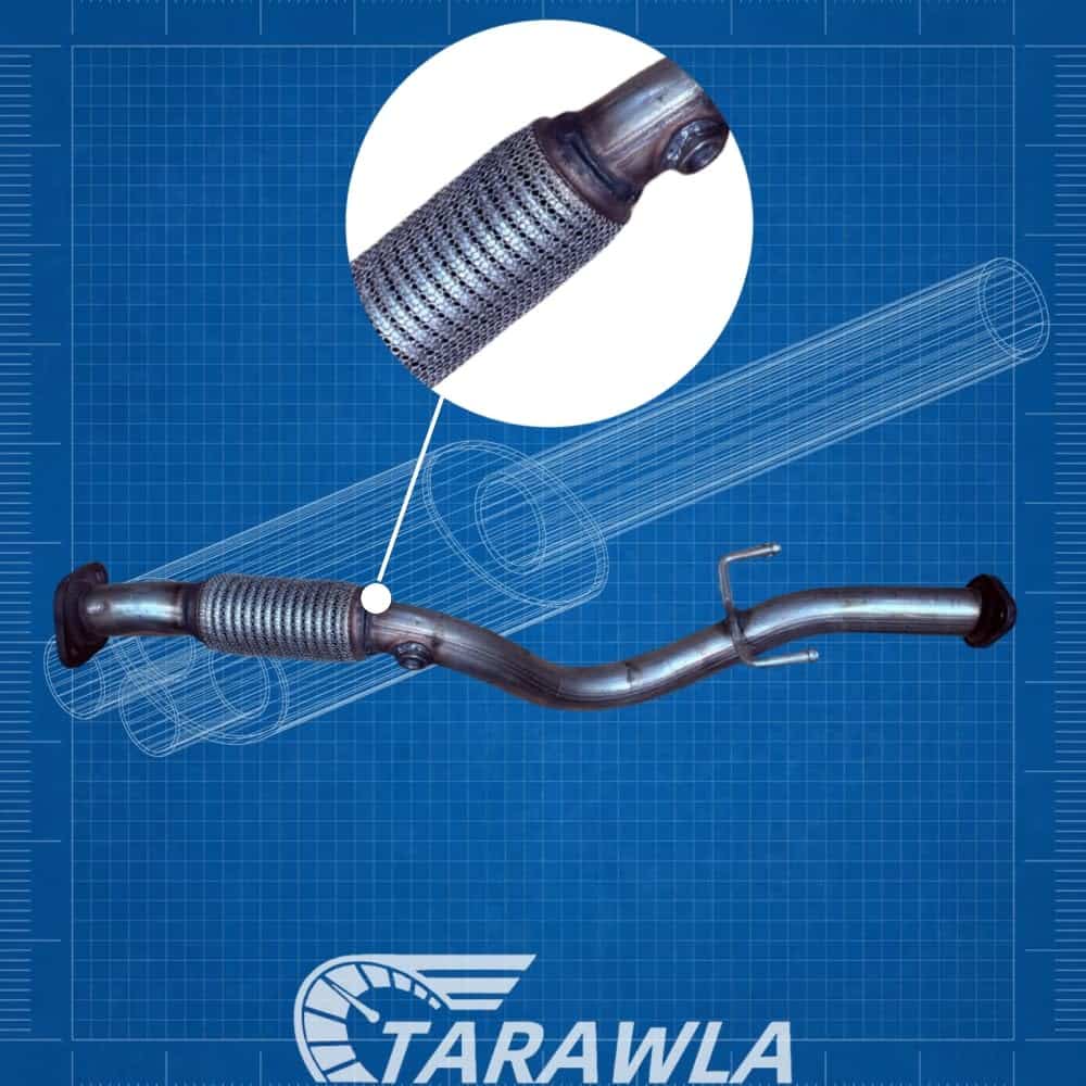 TARALWA Tubo Flexible para Silenciador de Escape de Acero - Imagen 7
