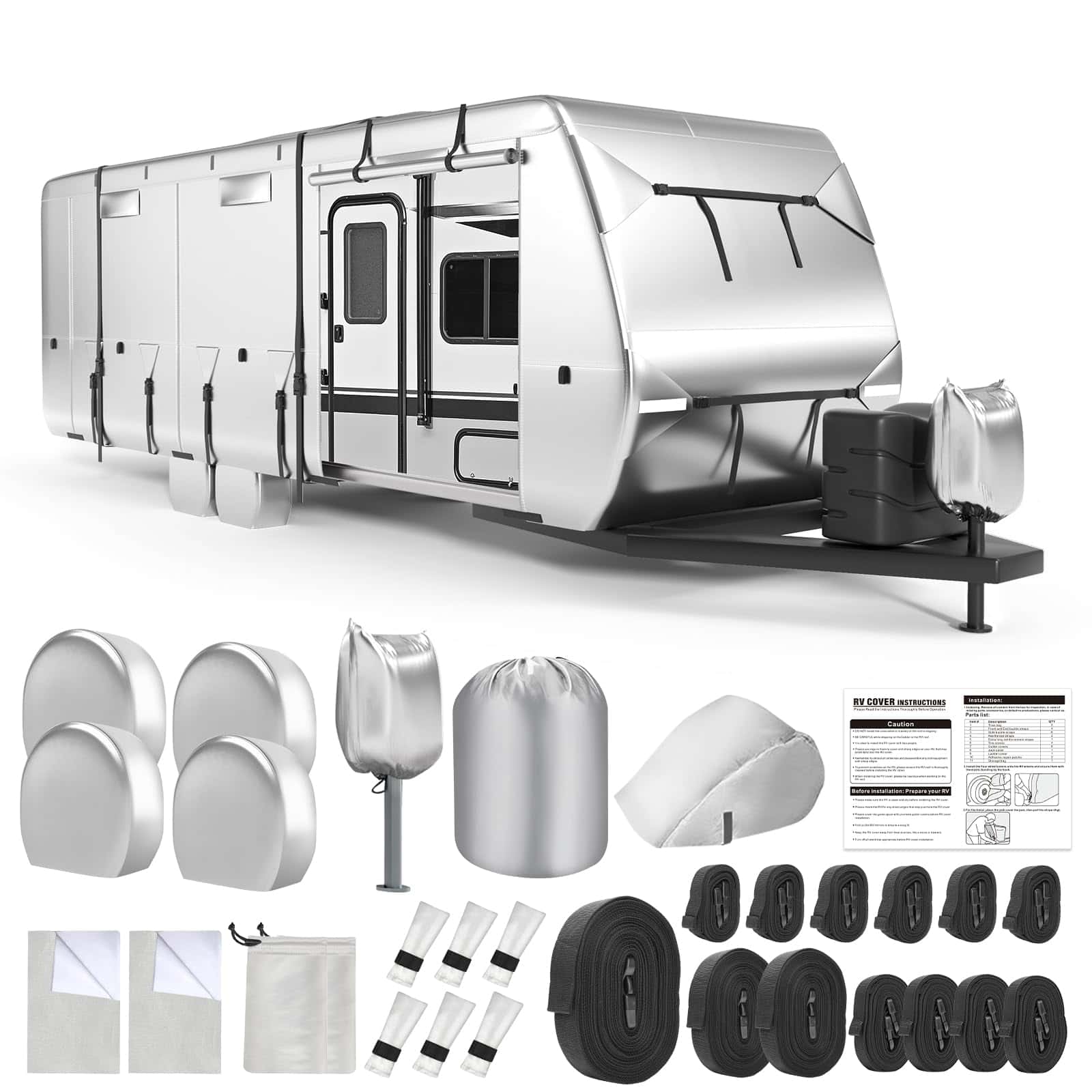 Cubierta RV DenForste Oxford, 30-33 pies Cubierta de