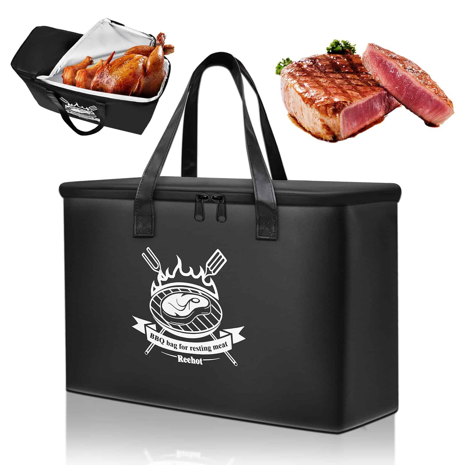 Manta para BBQ para Descansar Carne, Bolsa a Prueba de