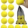 Paquete de 12 Bolas de Pickleball de Espuma Tarutaru -