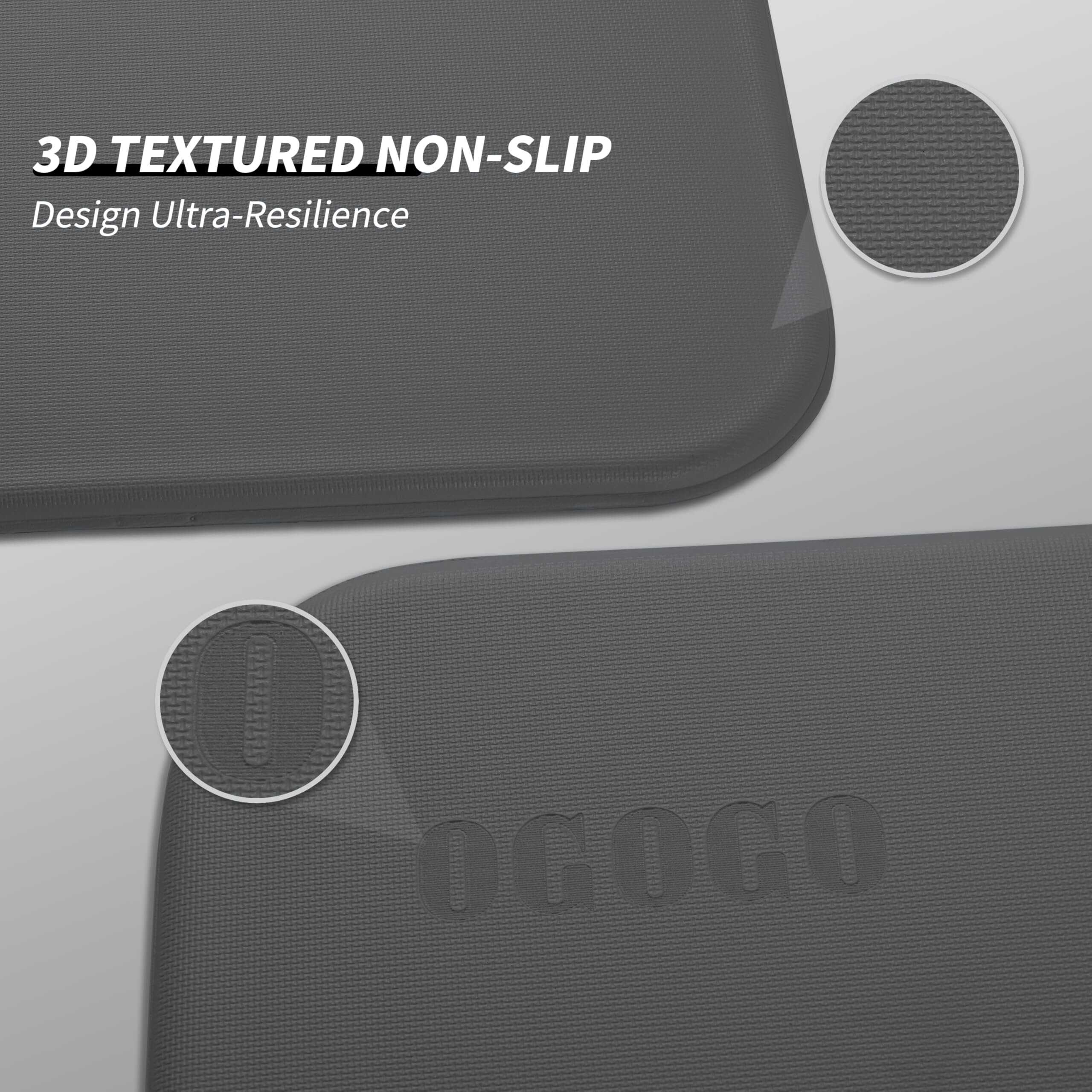 Tapete de Yoga para Niños Extra Grueso de -Gris - Imagen 4