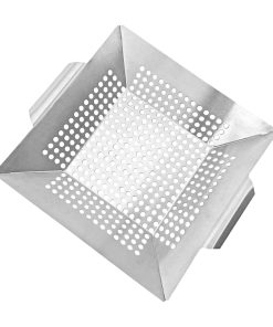 Cesta de parrilla de verduras maudibozz para barbacoa al