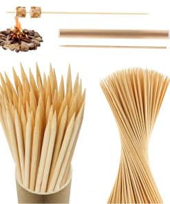 Palitos 100 unidades para S'mores de 91 cm de Espesor Extra