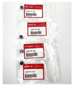 4 PK Sello Vástago de Válvula 12208-Z6L-003 para Motores