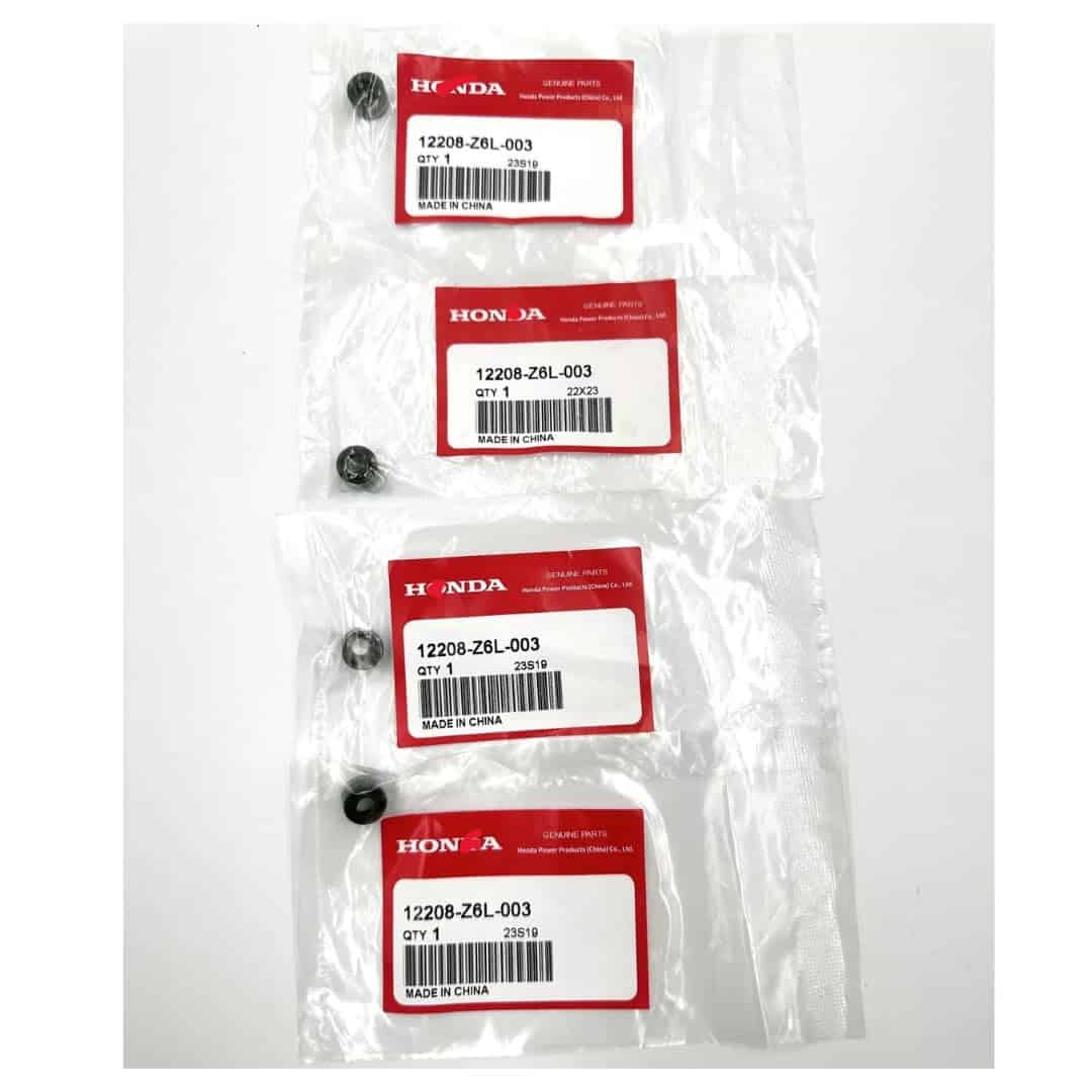 4 PK Sello Vástago de Válvula 12208-Z6L-003 para Motores