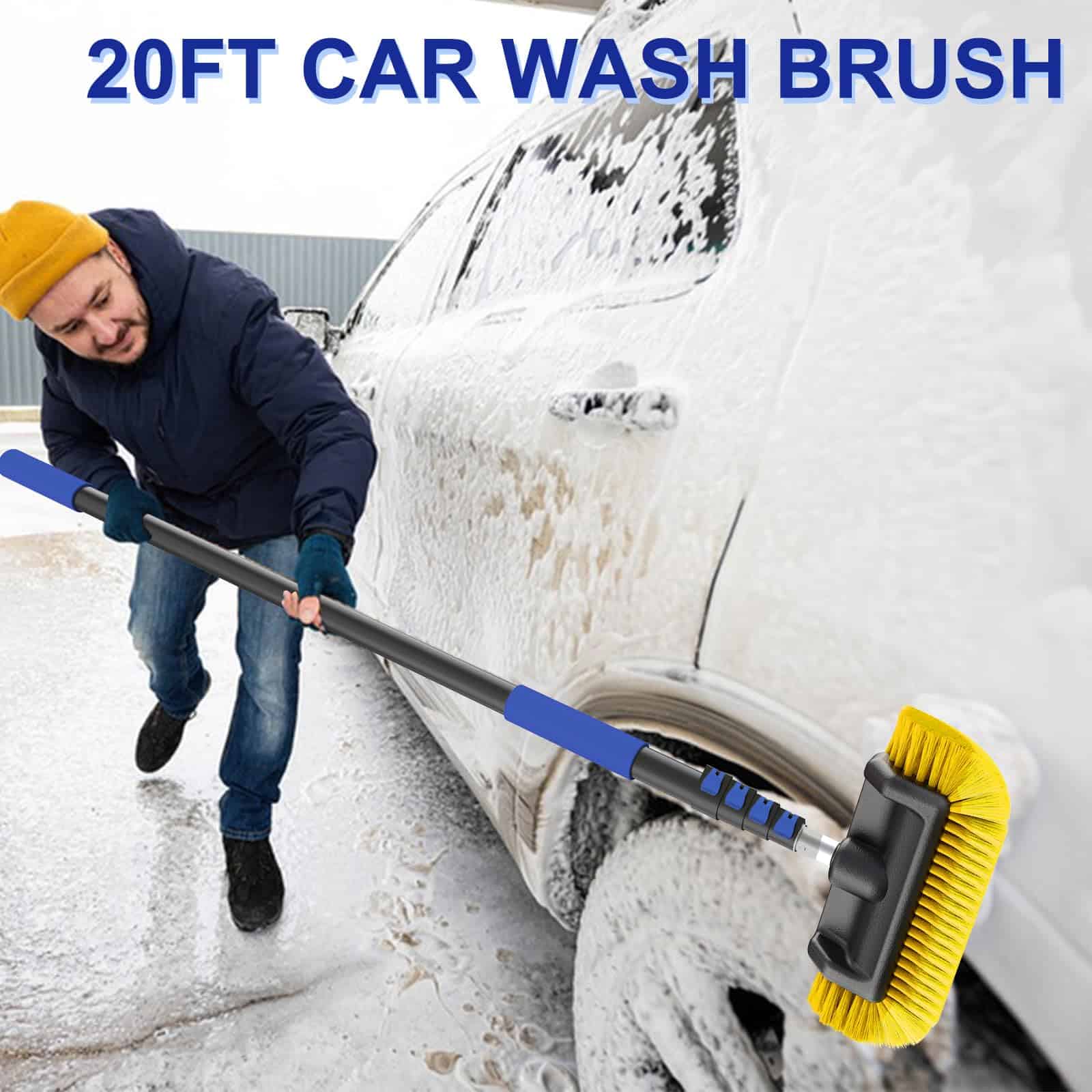 Cepillo de Lavado para Autos SKGPOLE con Mango Largo de - Imagen 3