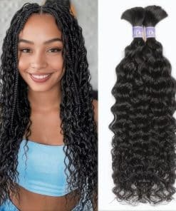 UDesire Pelo de Trenzado Humano para Trenzas Bohemias Pelo