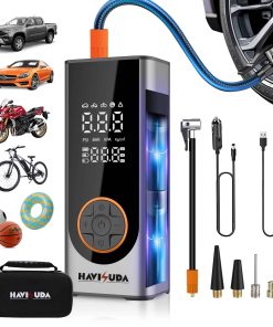 Inflador de Neumáticos Compresor de Aire Portátil - 150 PSI