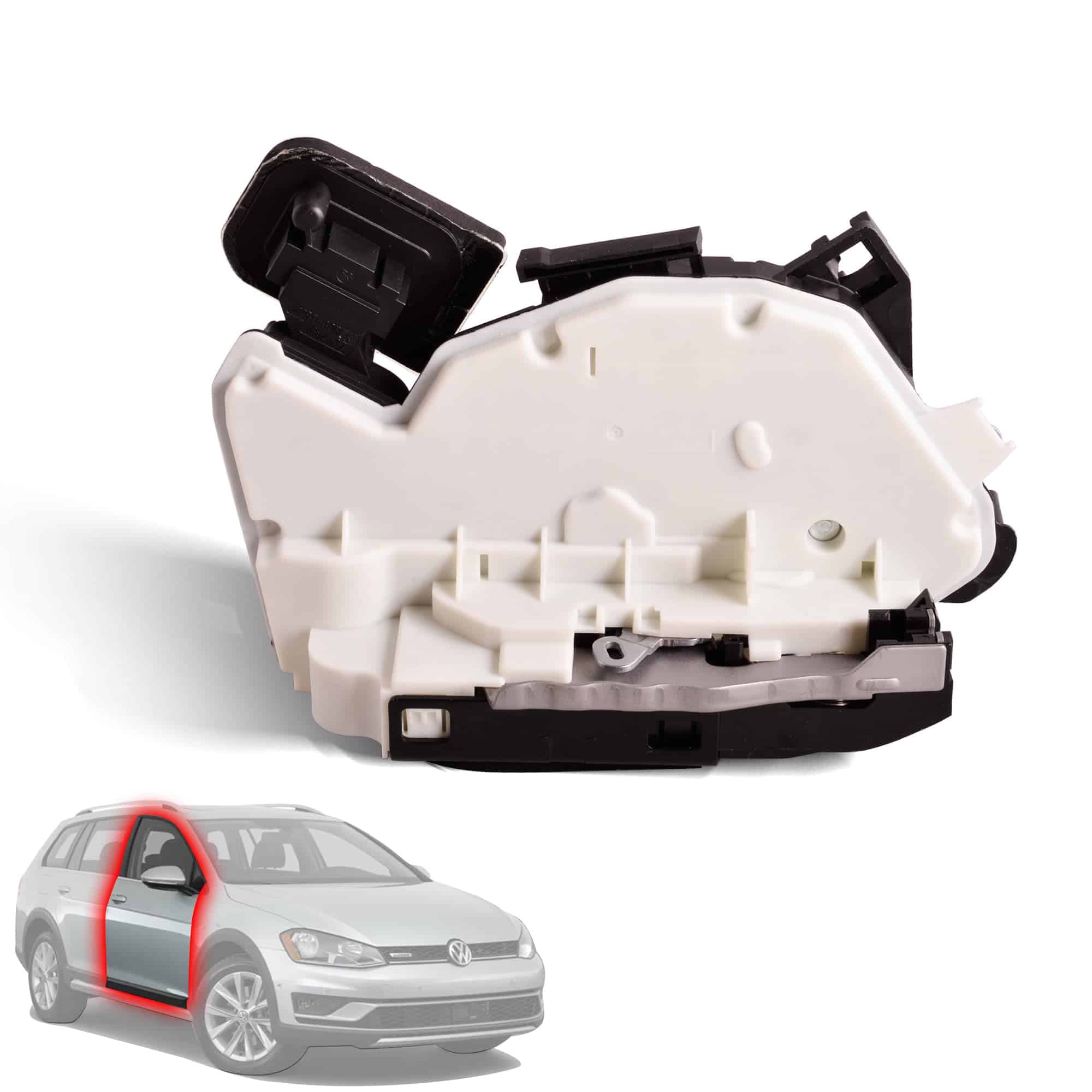 GrteRokky Actuador de cerradura de puerta delantera derecha