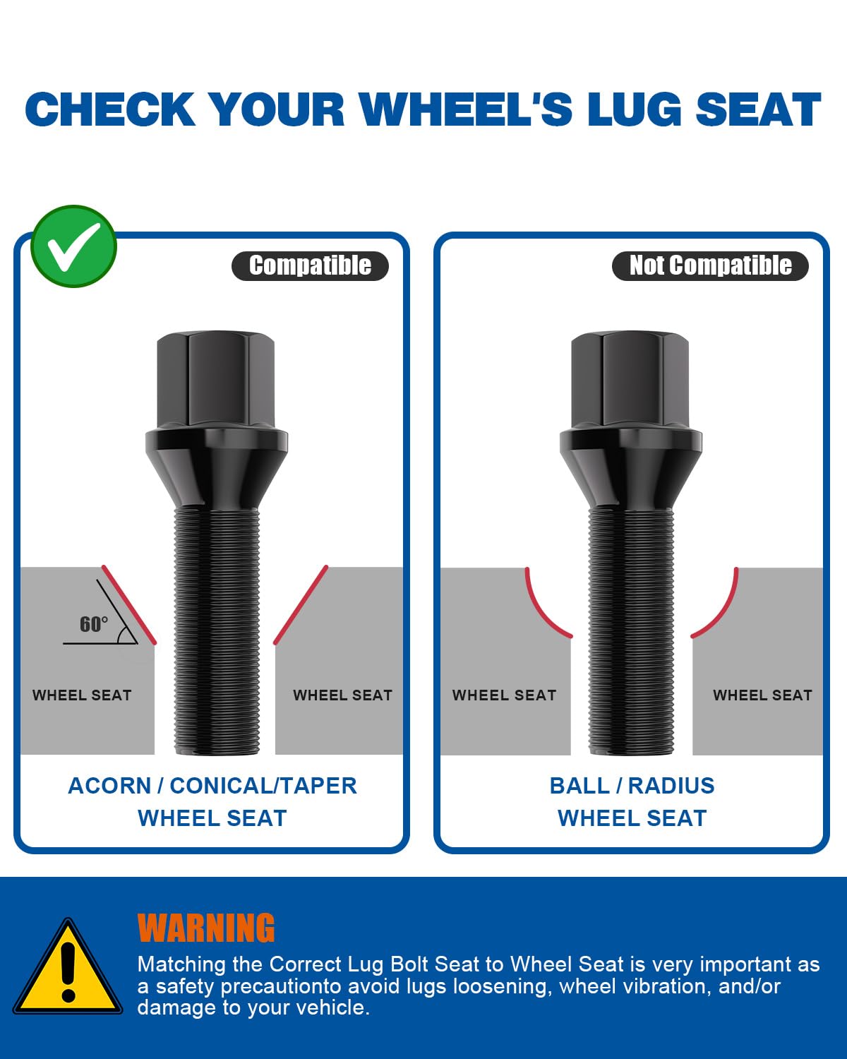 12X1.5 Pernos de Rueda Ajuste para E82 E88 E91 E92 E93 E36 - Imagen 4