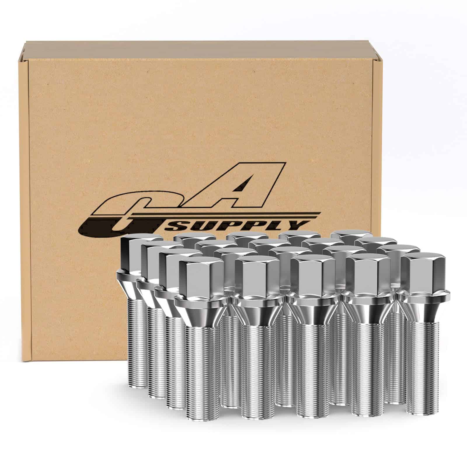 GAsupply 12X1.5 40mm Shank Lug Bolts para E82 E88 E91 E92