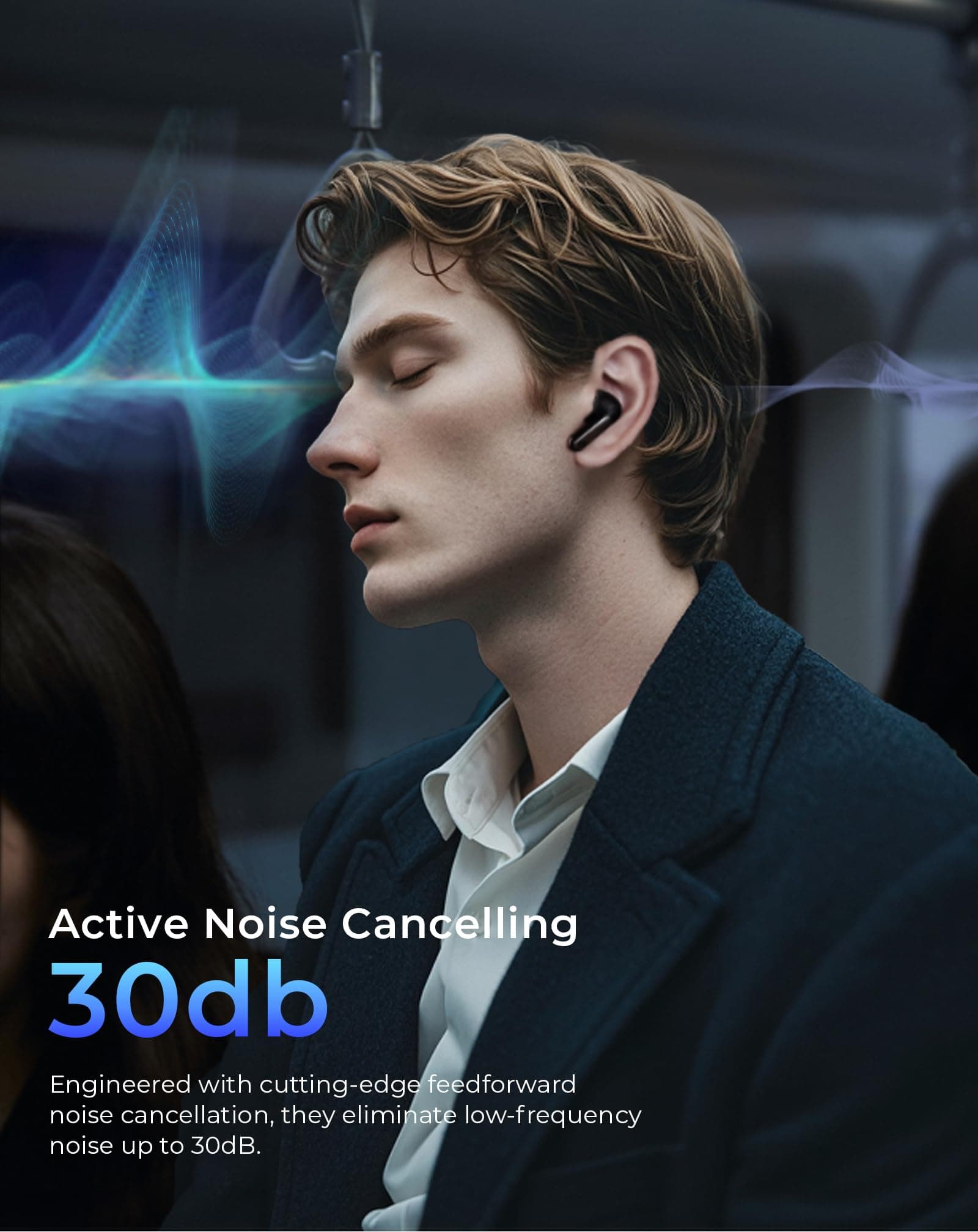 Auriculares inalámbricos con cancelación de ruido Havit, - Imagen 4