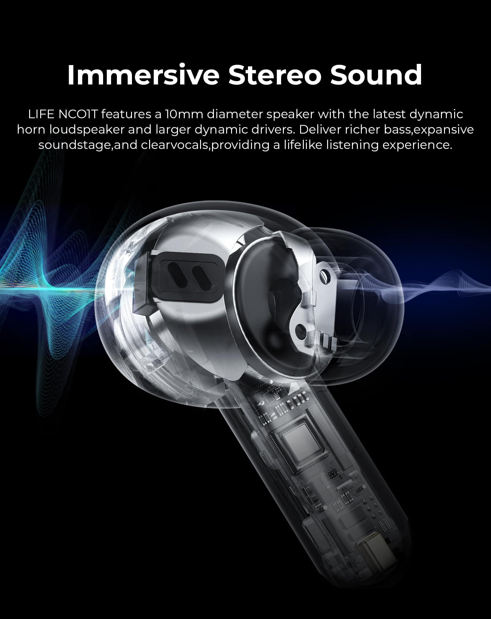 Auriculares inalámbricos con cancelación de ruido Havit, - Imagen 8