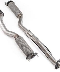 TARALWA Tubo Flexible de Escape de -gris metálico