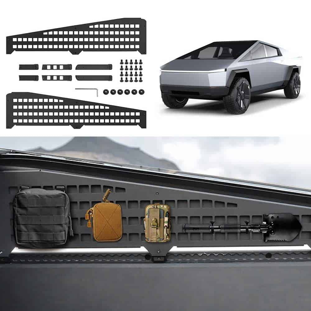 2 PCS Paneles Laterales Molle para Tesla Cybertruck 2024