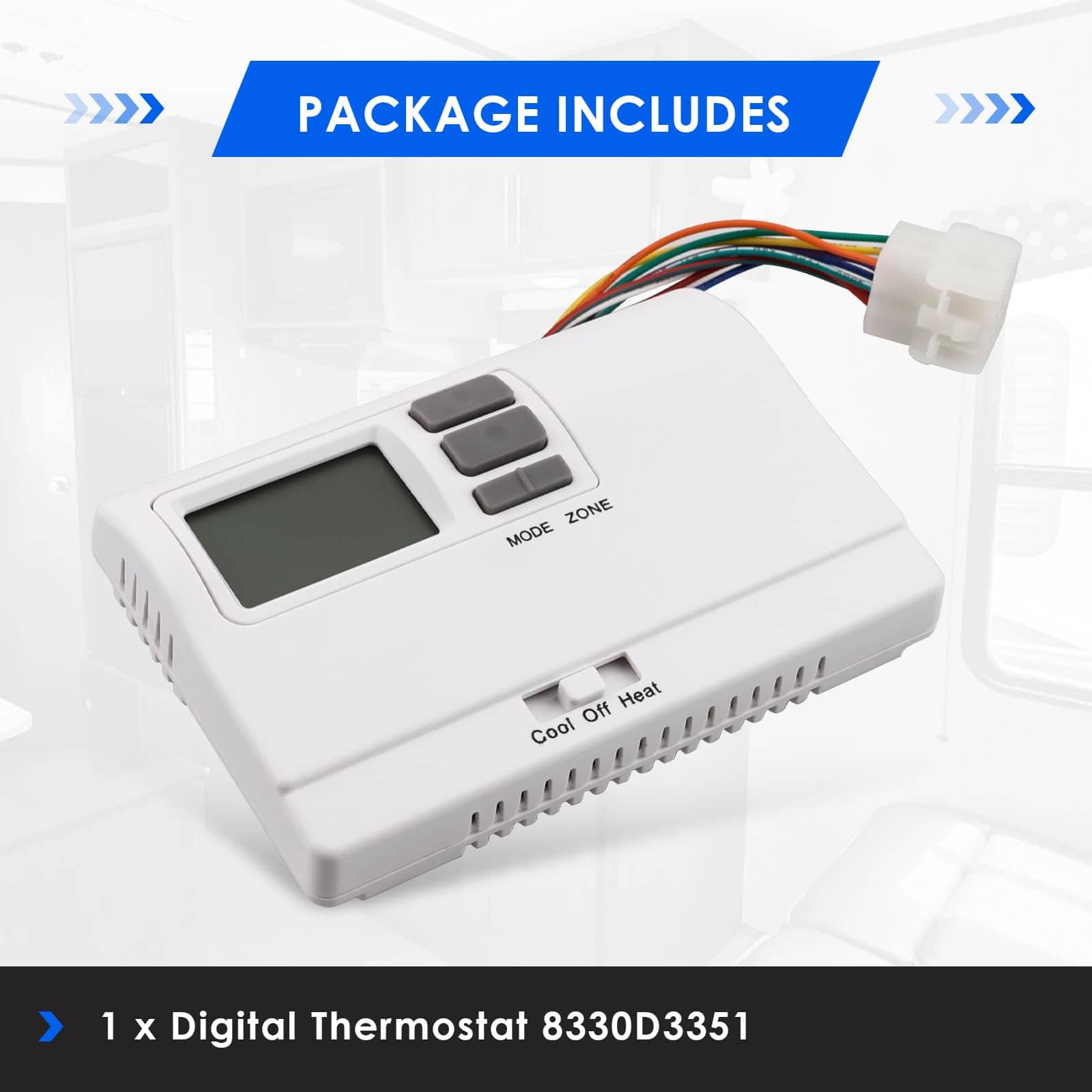 Termostato para Rv 8330D3351 Compatible con Coleman - Imagen 8