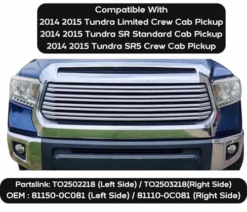 Faros Delanteros de Repuesto para Toyota 2014 2015 Tundra - Imagen 6