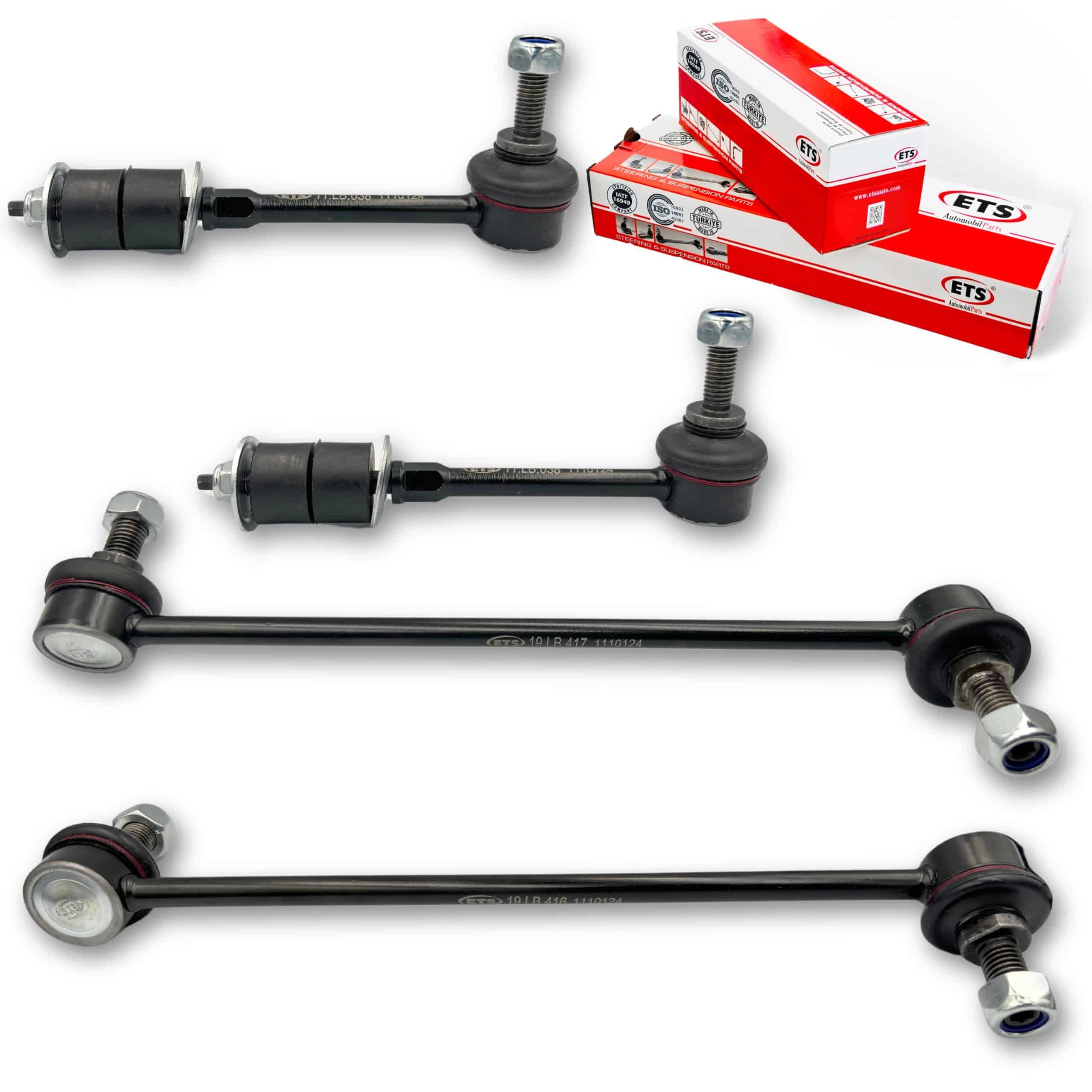 ETS 4Pc Front & Rear Stabilizer Sway Bar Link Kit K750188