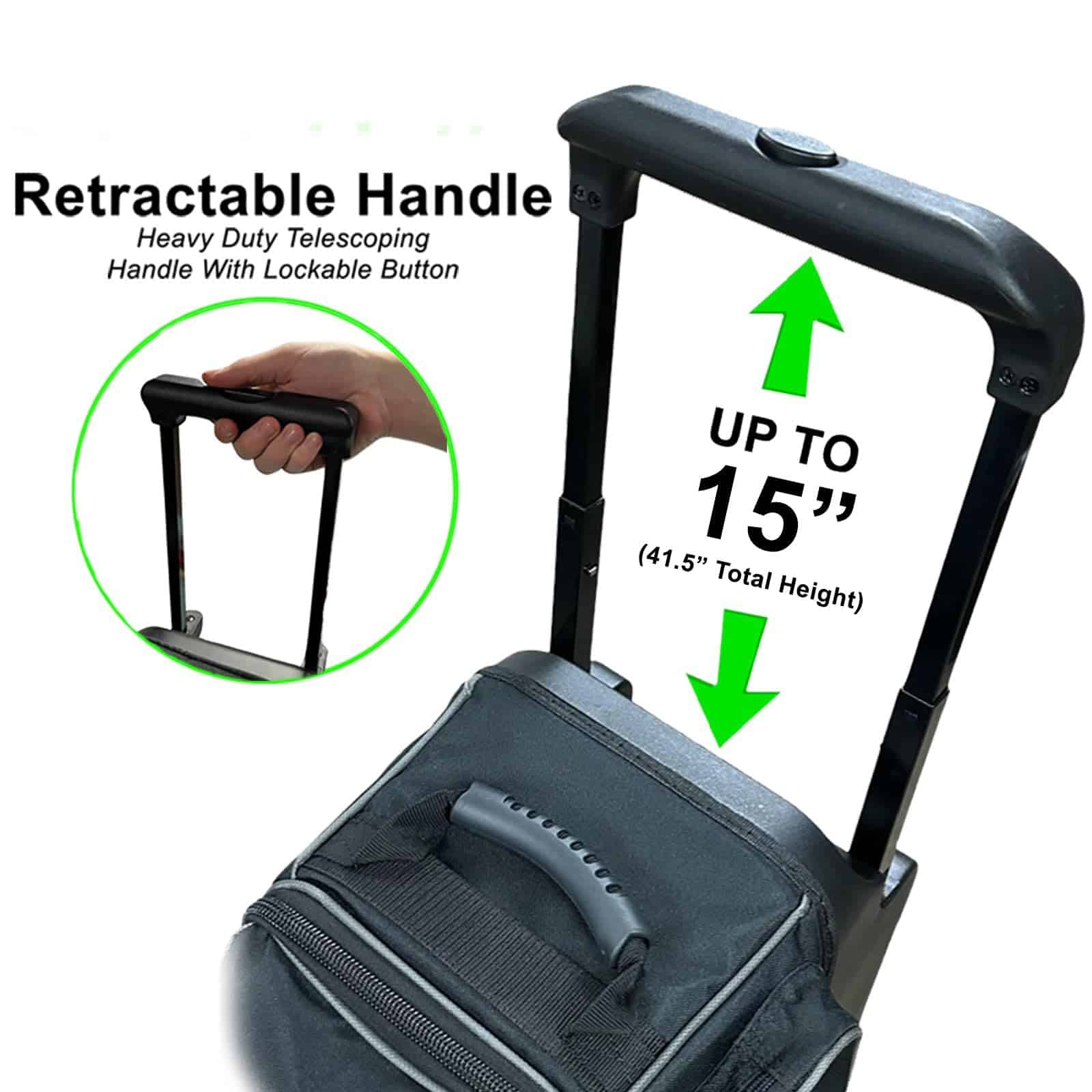 Bolso de rodillos triple Pyramid Prime para bolos - Imagen 4