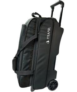 Bolso de bolos Pyramid Prime Triple Roller (Negro/Negro)