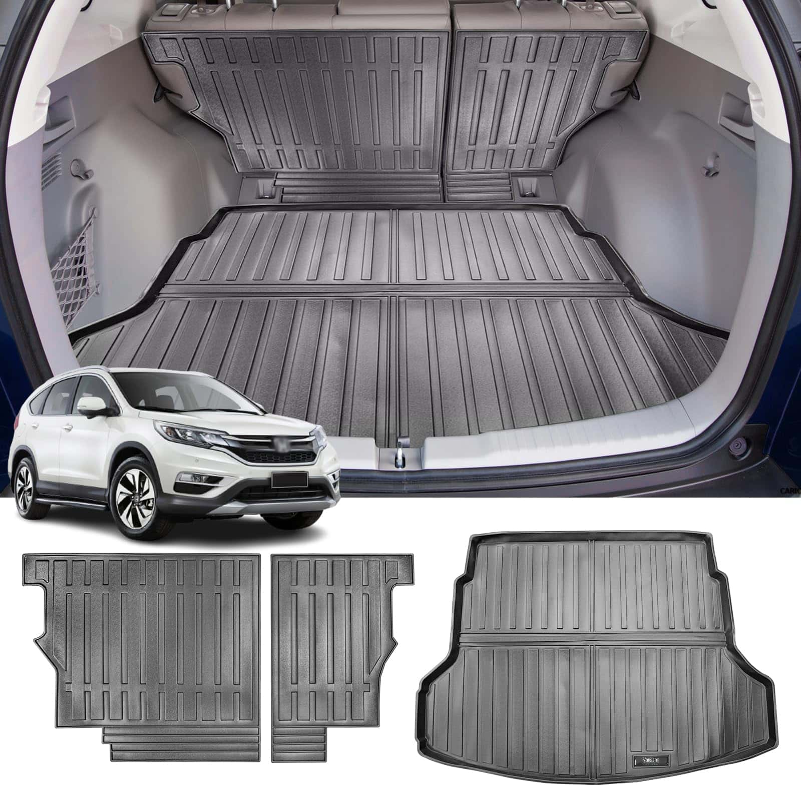 Forro de maletero y tapete para respaldo compatible con