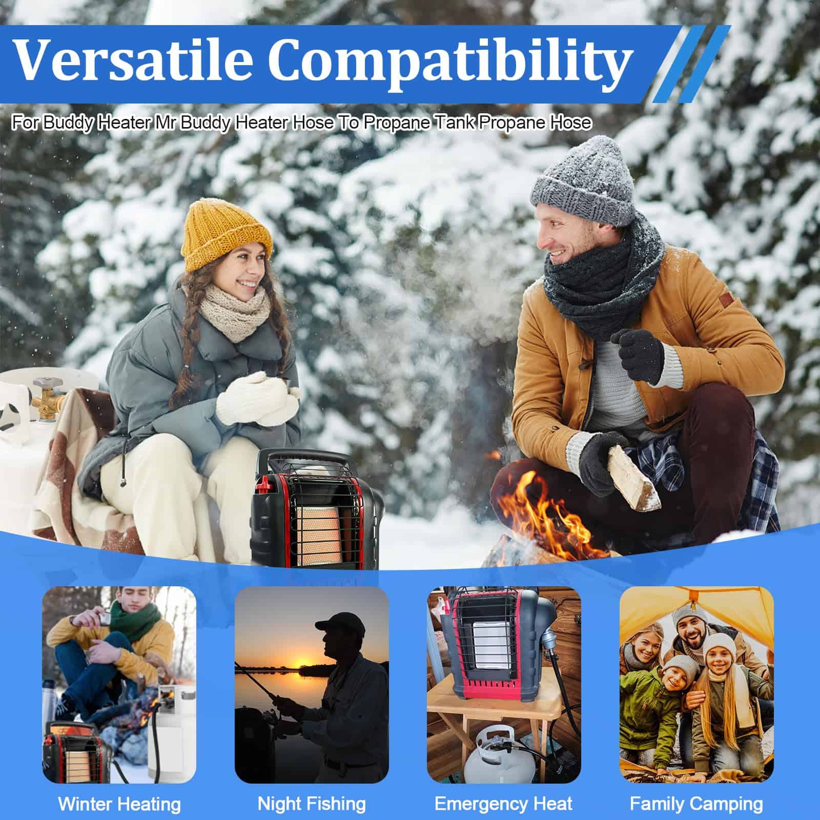 Filtro de Combustible de Propano Mr. Heater F273699 con - Imagen 9