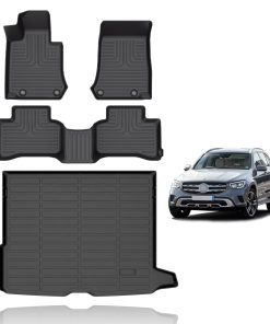 Juego de tapetes y protector de maletero Compatible con