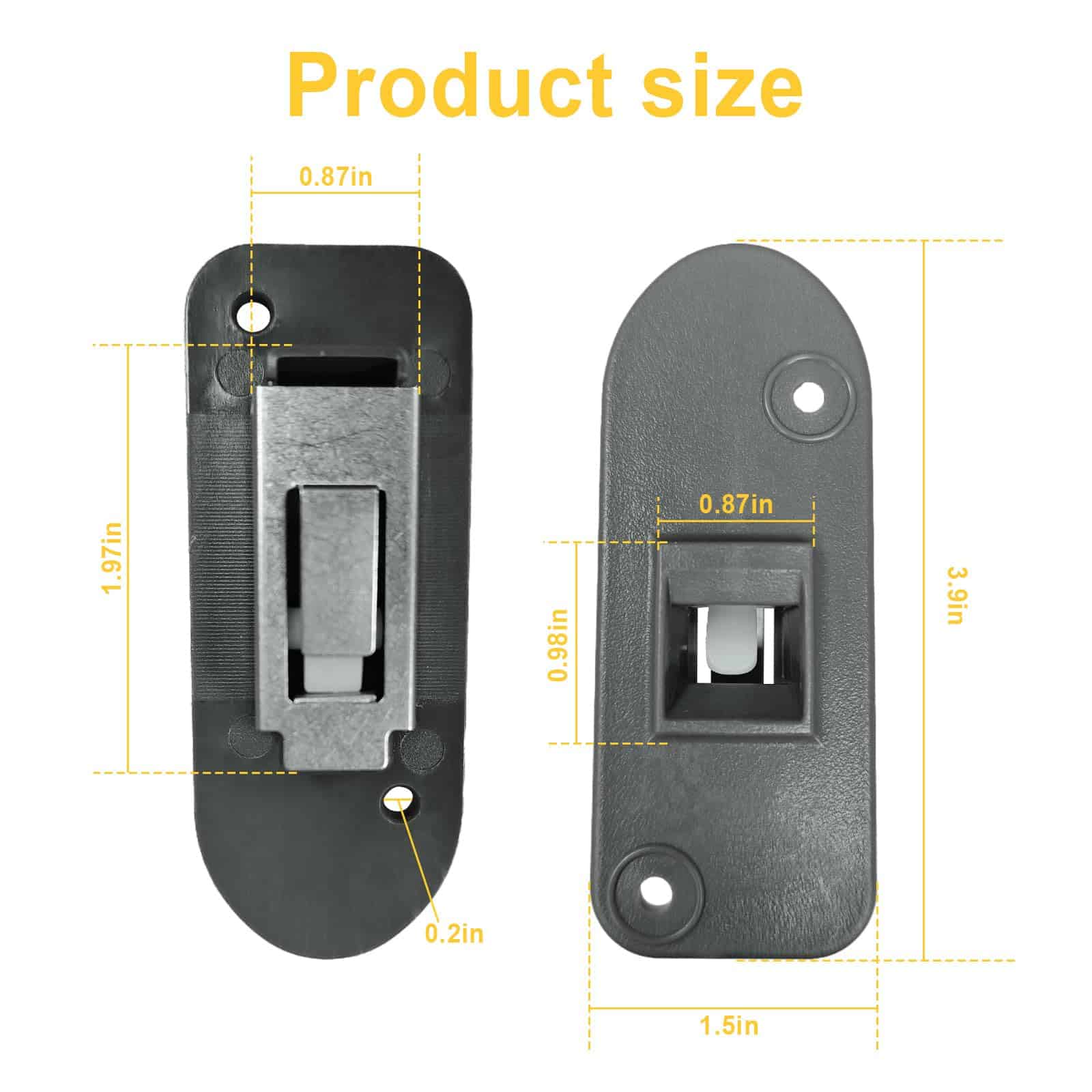 Ensamblaje de pestillo de puerta para secadora DC97-18057A - Imagen 5
