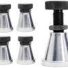 2/4 PCS Poste de Gato de Tornillo Ajustable para Máquinas