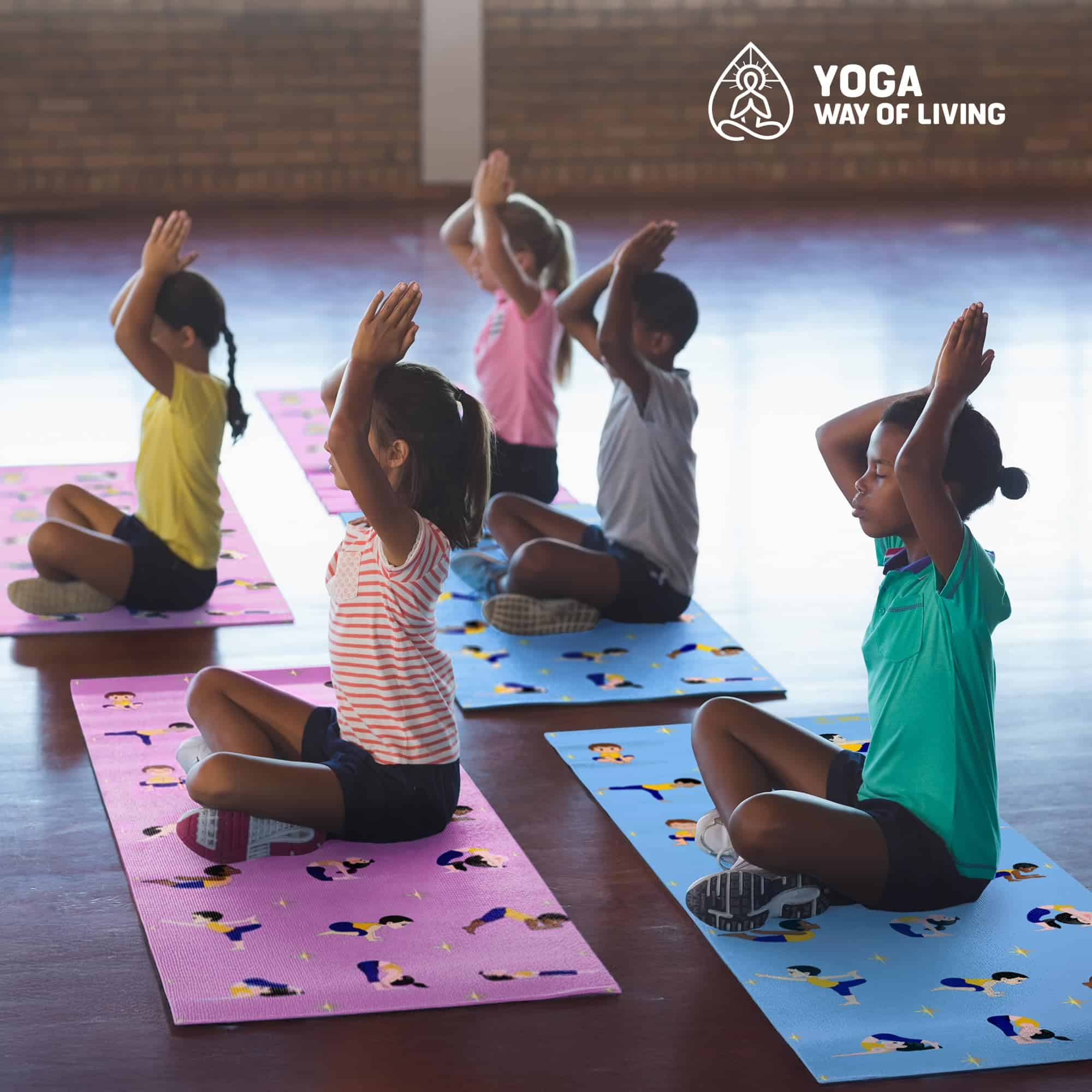 Tapete de Yoga Ecológico Premium para Niños -Rosa - Imagen 3